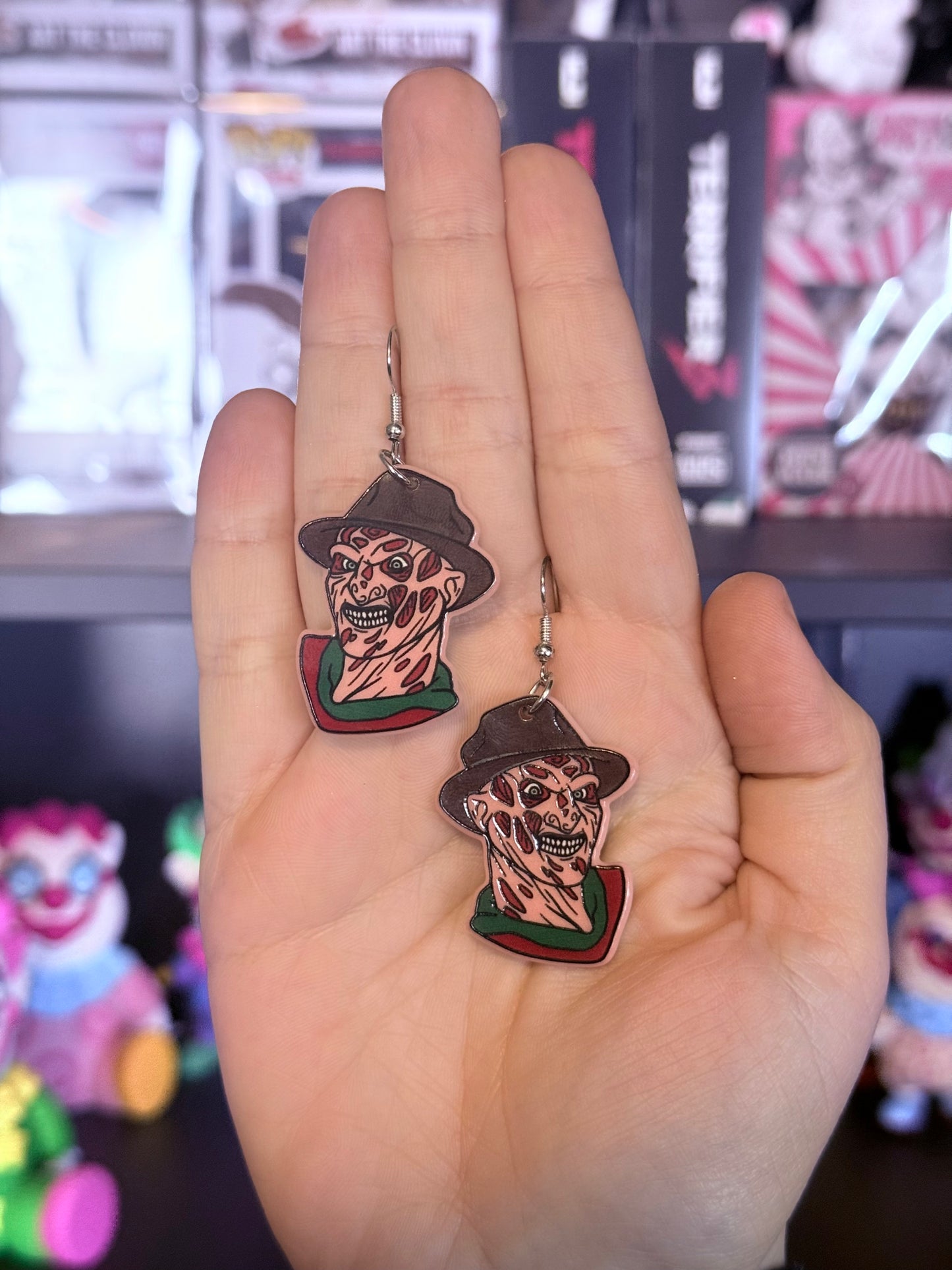 Freddy Krueger Earrings