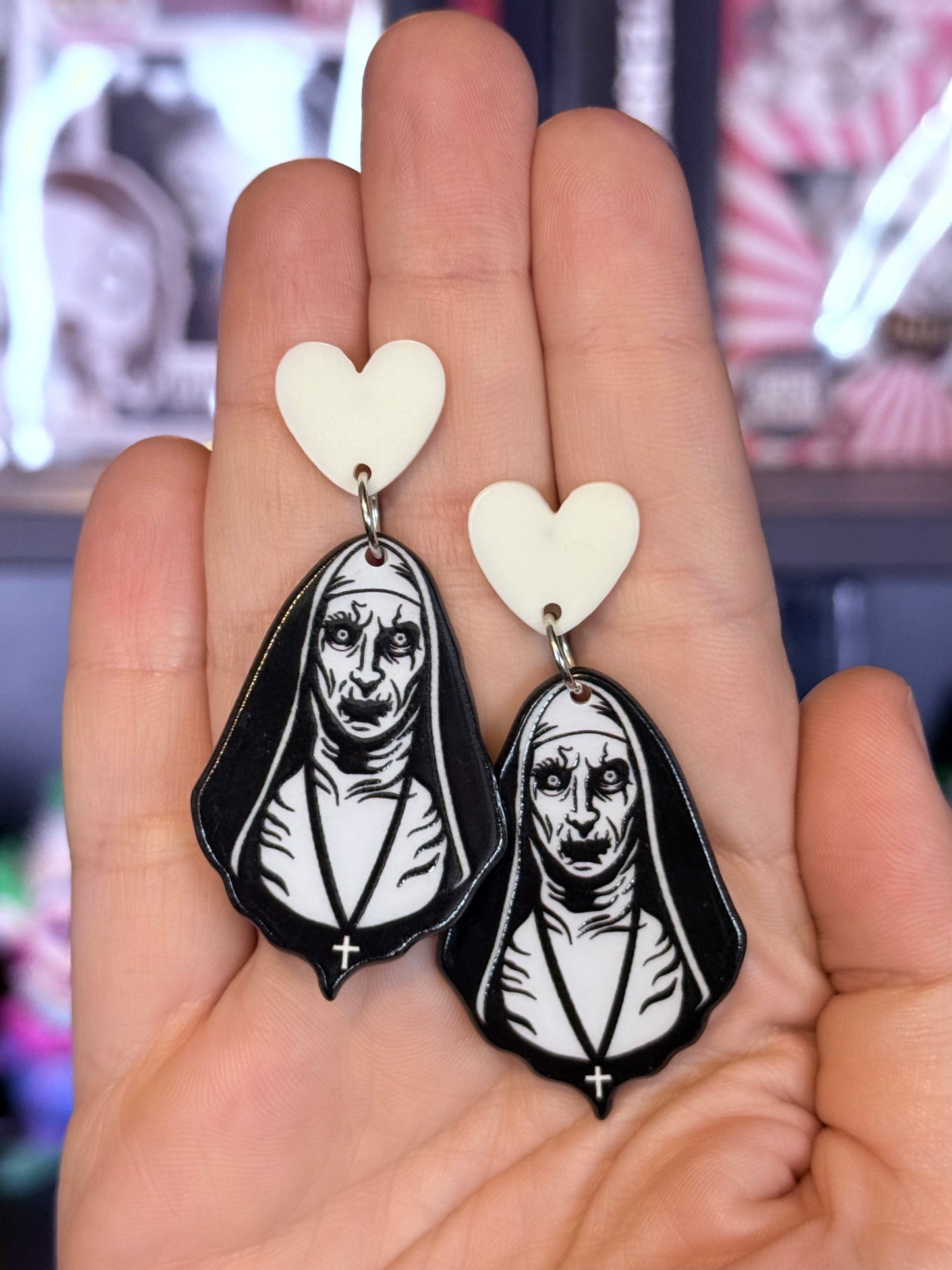 The Nun Earrings