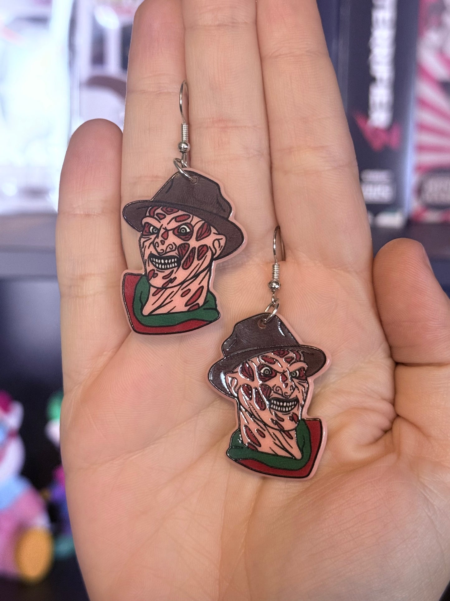 Freddy Krueger Earrings