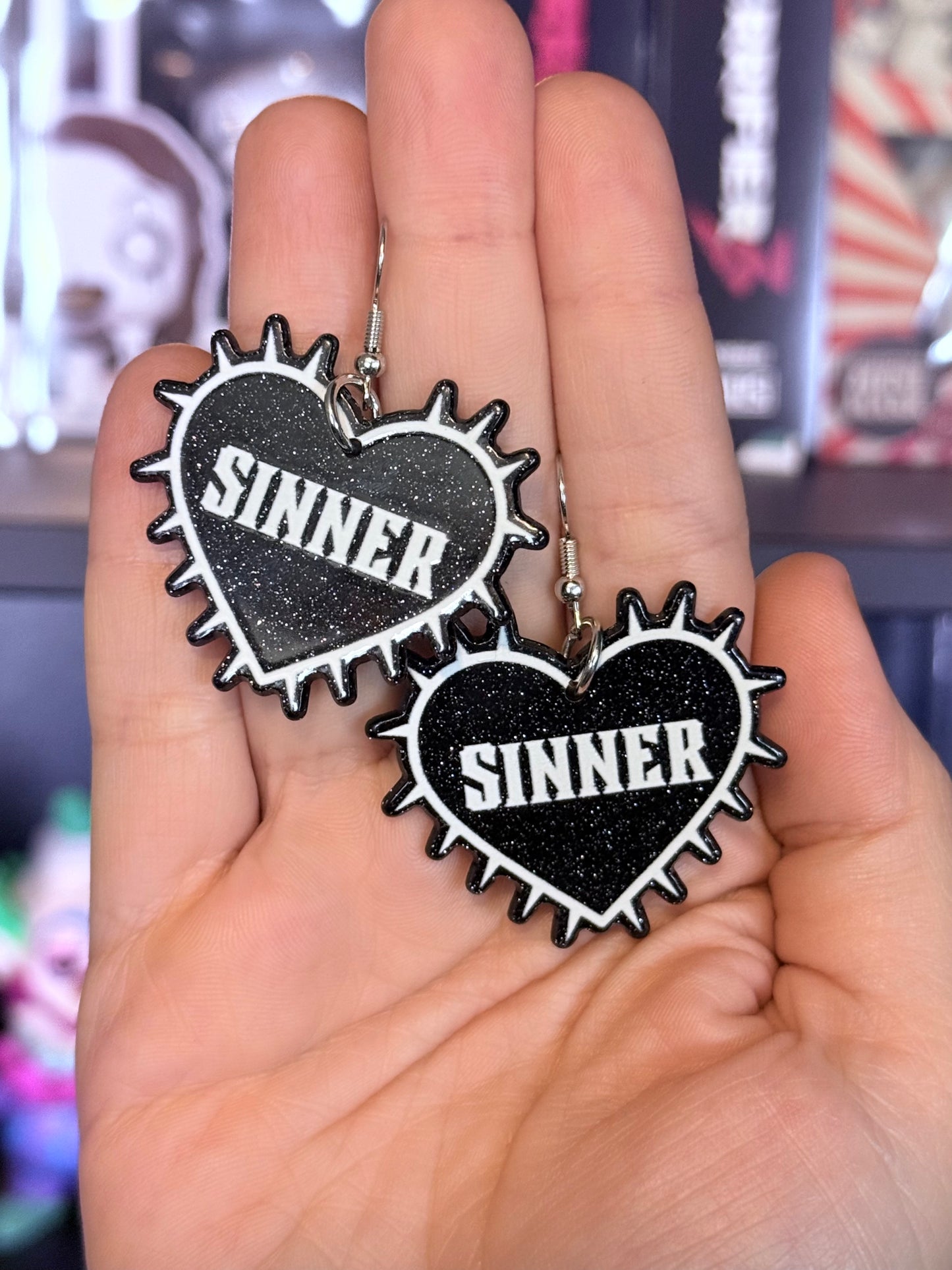 Sinner Goth Earrings