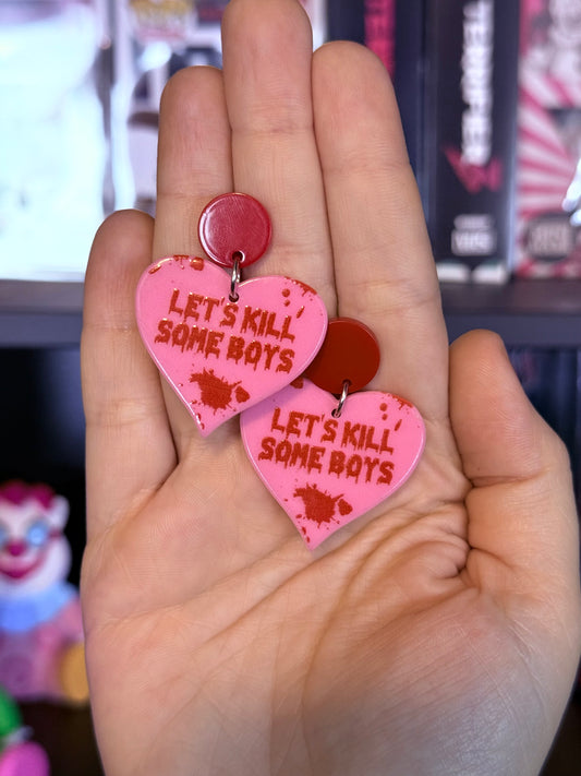 Horror Valentines Earrings